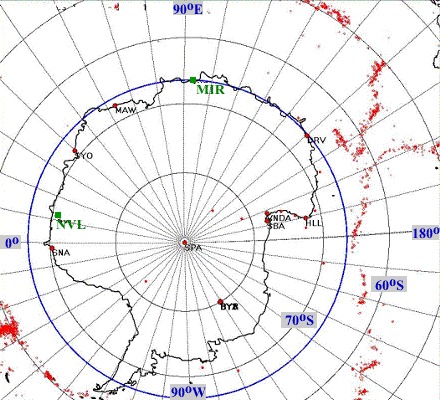 Earthquakes in Antarctic