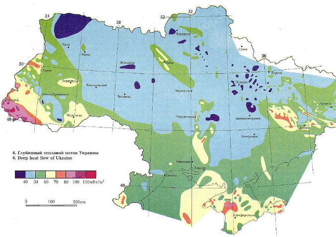 Geothermal Atlas of Ukraine