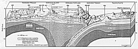 Generalized Structure of the Portion of the 
Active Mariana Arc System Drilled During Leg 60