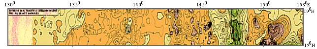 Free-Air Gravity Anomaly Map